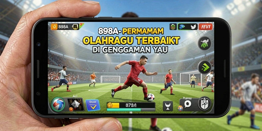 Gameplay 898A yang seru dalam pertandingan olahraga.