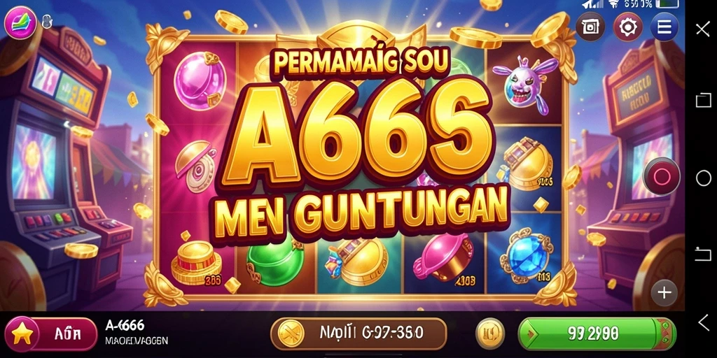 Tampilan menarik dari gameplay Slot di AA666 yang memikat.