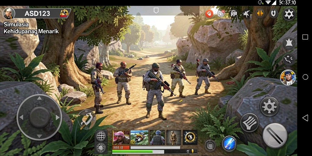 Tampilan gameplay <strong>ASD123</strong> yang asyik dan interaktif.
