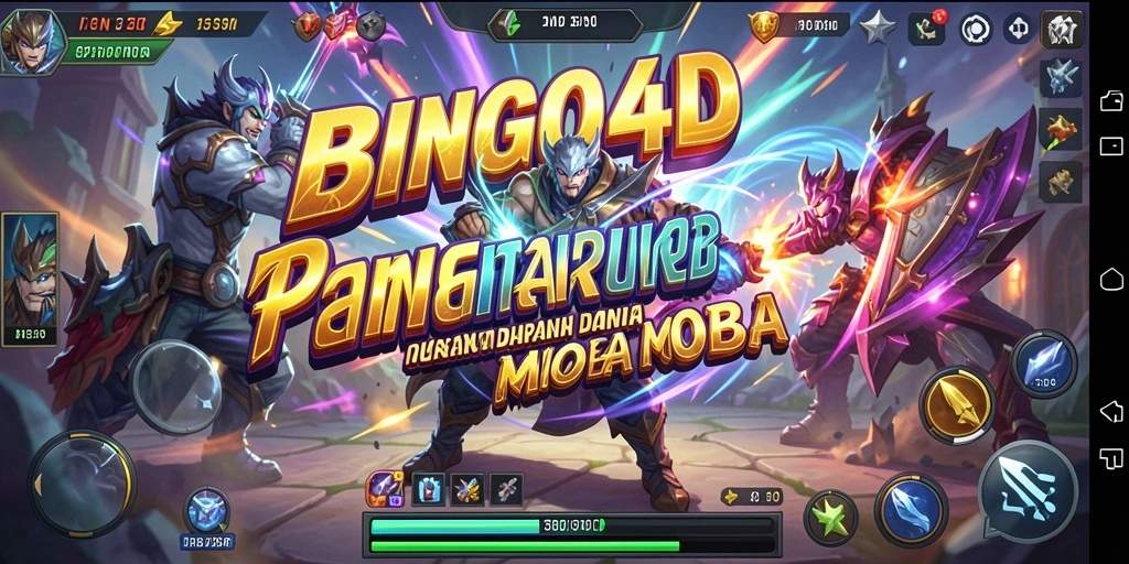 Tampilan gameplay yang mendebarkan di BINGO4D dengan grafik yang memukau.