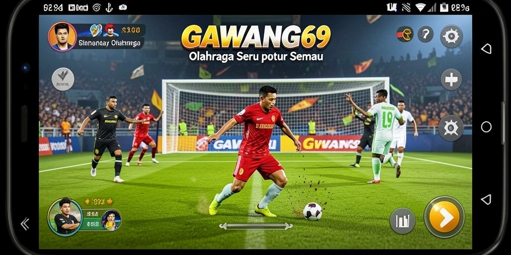 Screenshot yang menunjukkan gameplay seru GAWANG69.