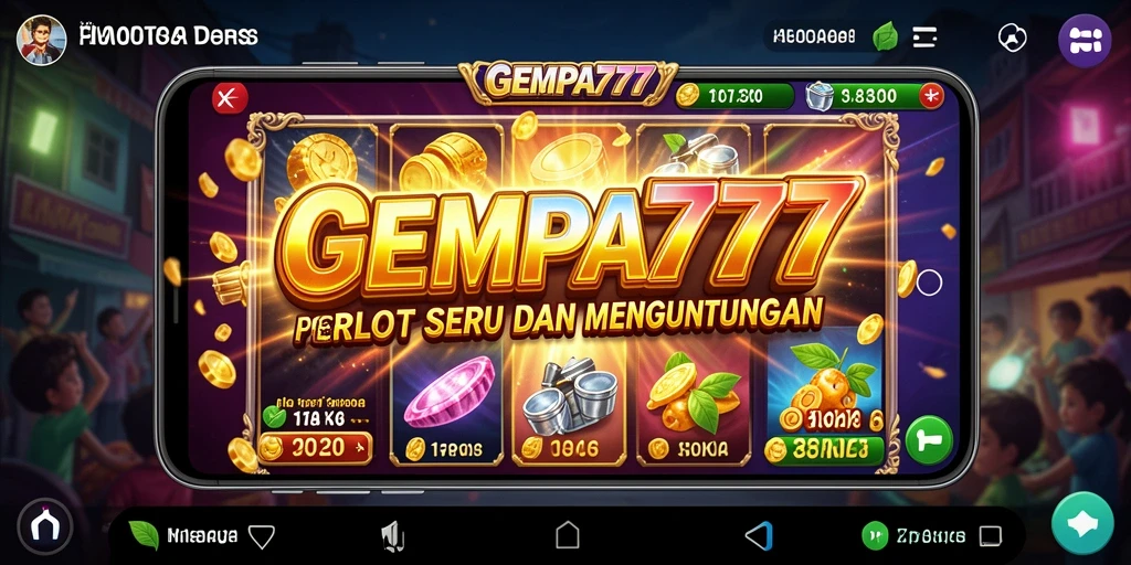 Screenshot GEMPA777 menampilkan gameplay Slot yang menarik dan menegangkan.