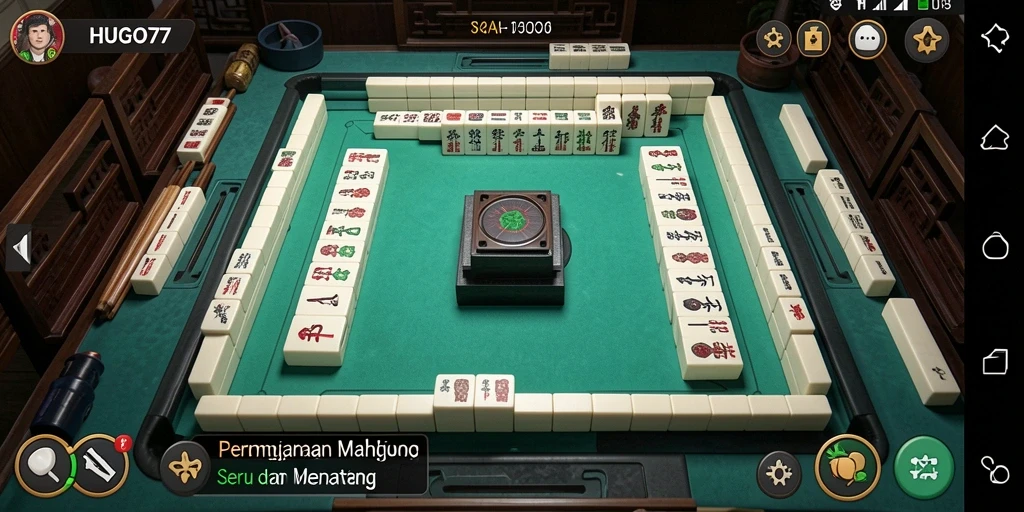 Tampilan gameplay HUGO77 yang menarik dan interaktif.