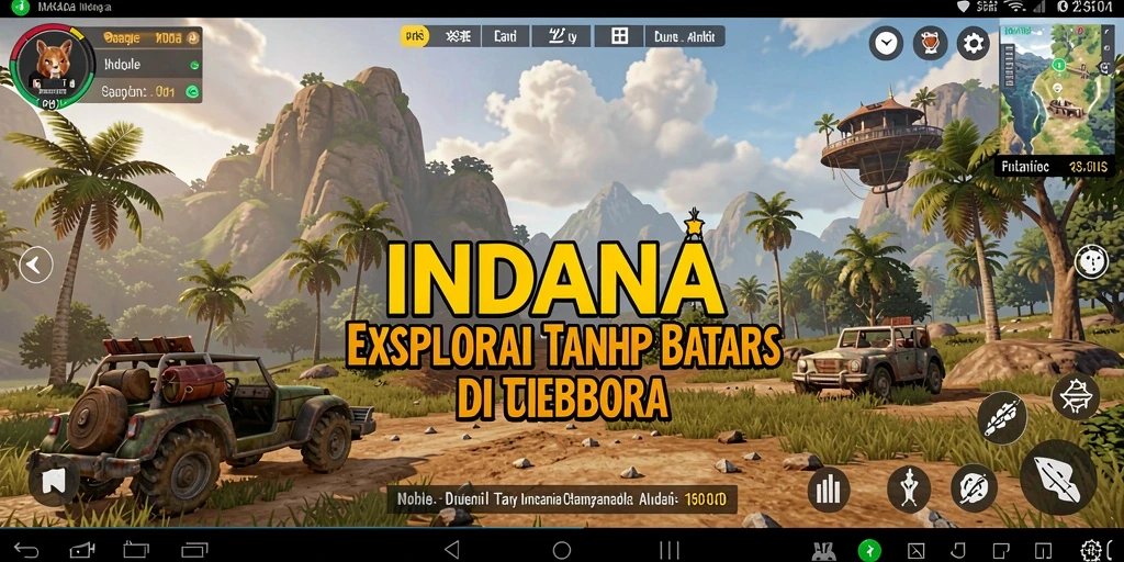 Tampilan gameplay Open World yang luas dan dinamis.