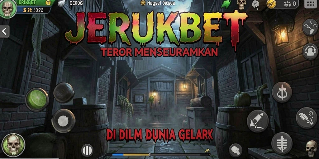 Gameplay JERUKBET menampilkan suasana Horror yang mencekam dan menegangkan.