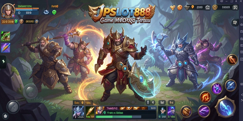 Gameplay menarik dari JPSLOT88 dalam petualangan MMORPG.
