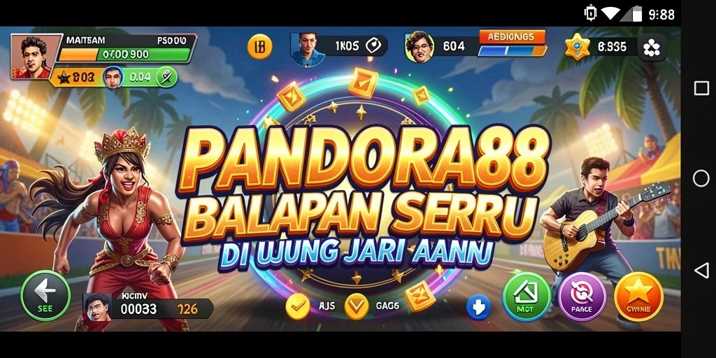 Screenshot PANDORA88 menampilkan balapan seru yang penuh aksi.
