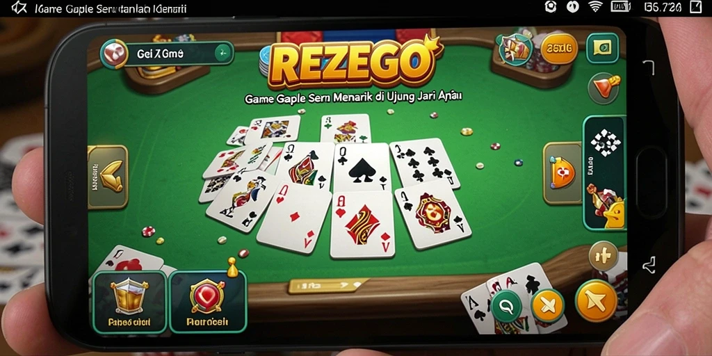 Tampilan gameplay seru dan interaktif dari REZEGO.