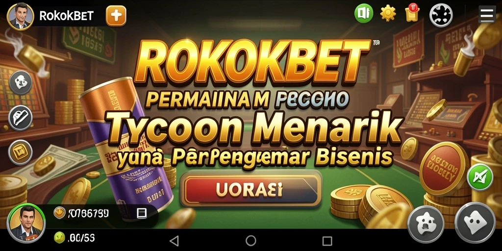Tampilan gameplay ROKOKBET yang kompetitif dan seru.
