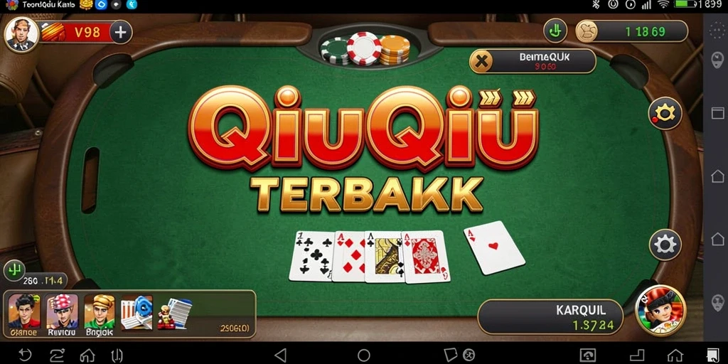 Gameplay seru QiuQiu di V98 dengan grafis menarik.