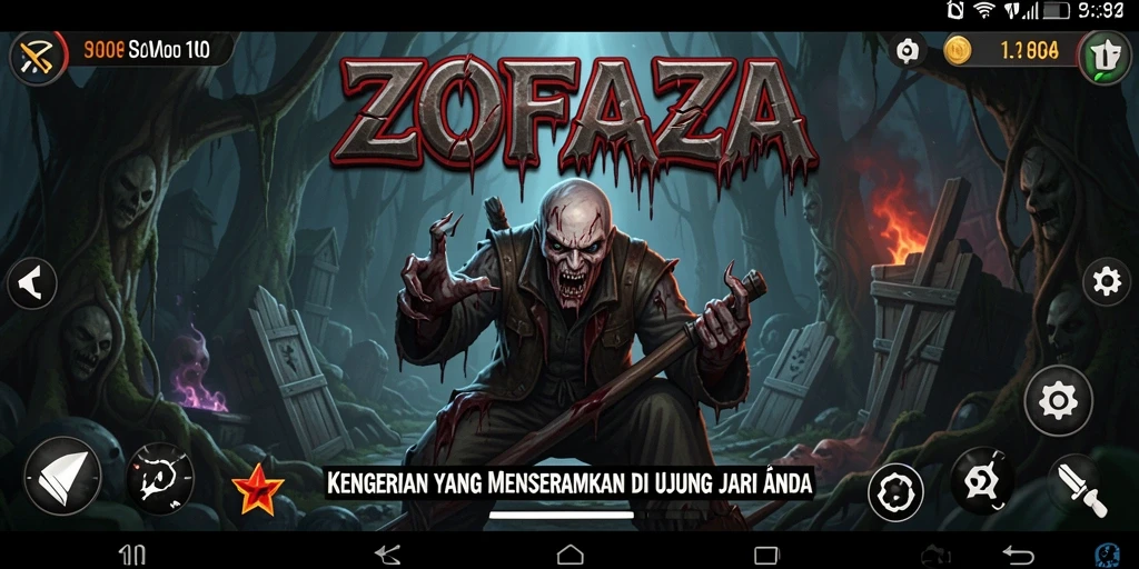 Gameplay mencekam dan penuh kejutan dalam ZOFAZA.